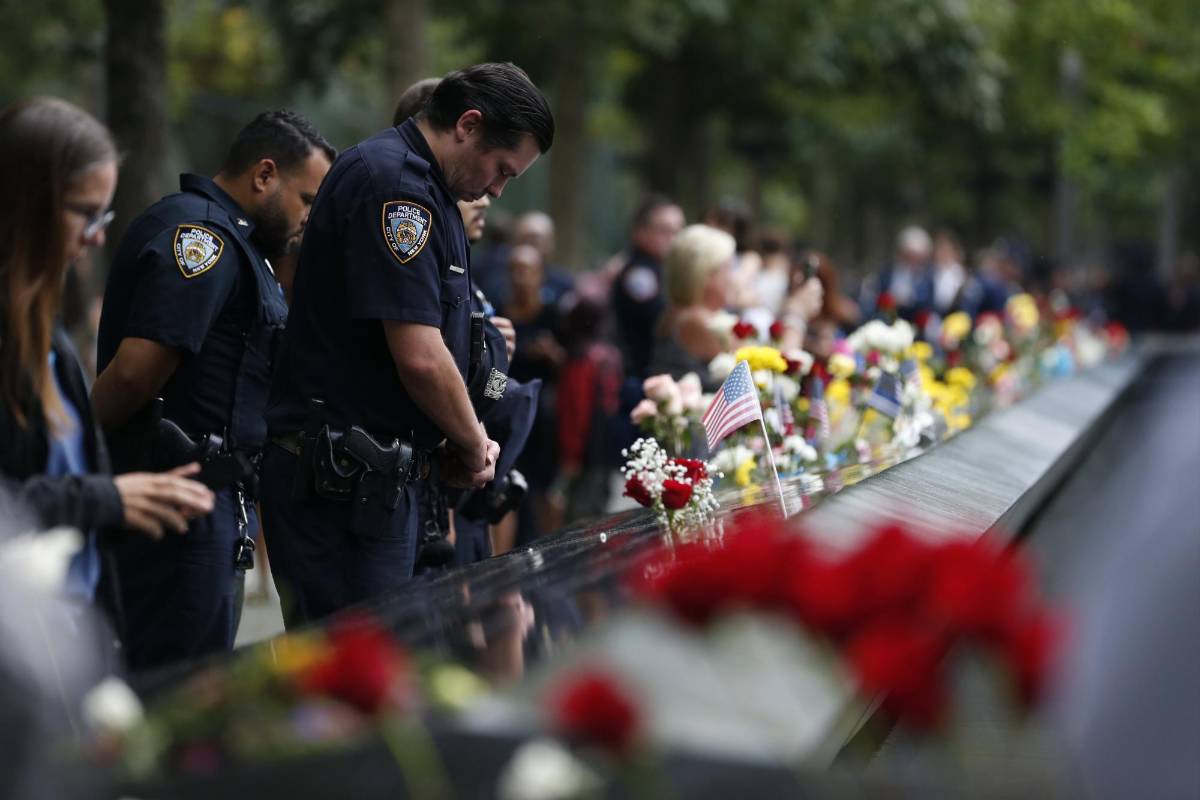 Nueva York honra a las víctimas del 11-S en el 24 aniversario de los atentados
