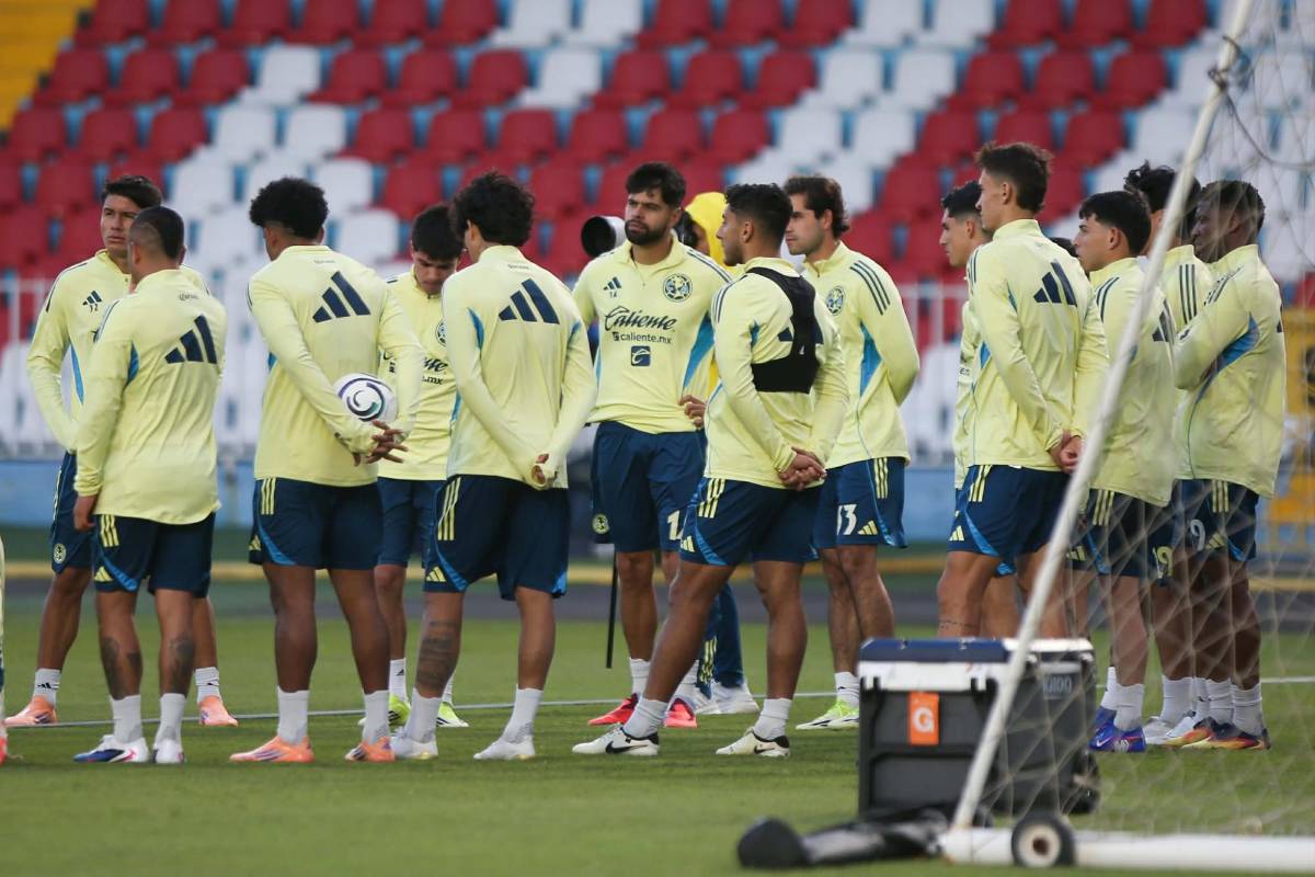 América entrenó en el Nacional: con exBarcelona y duda antes de jugar vs Olimpia