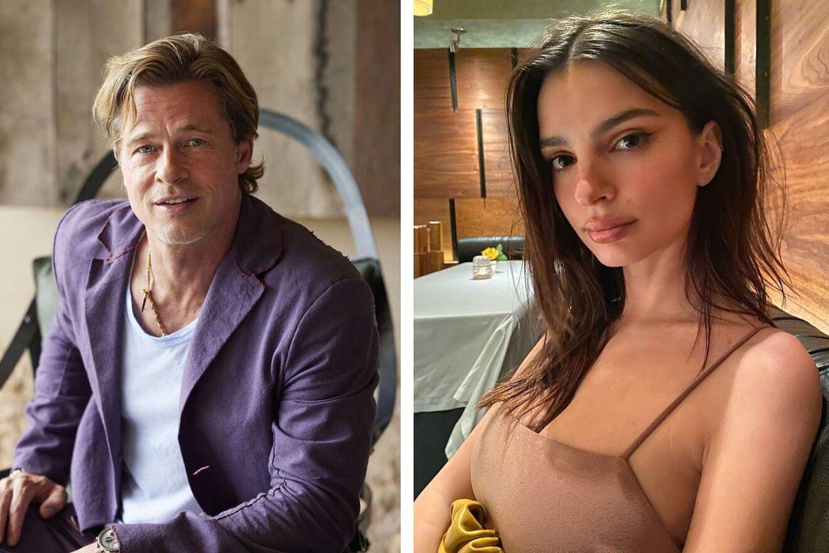 ¿Enamorado otra vez? Brad Pitt sale con la modelo Emily Ratajkowski