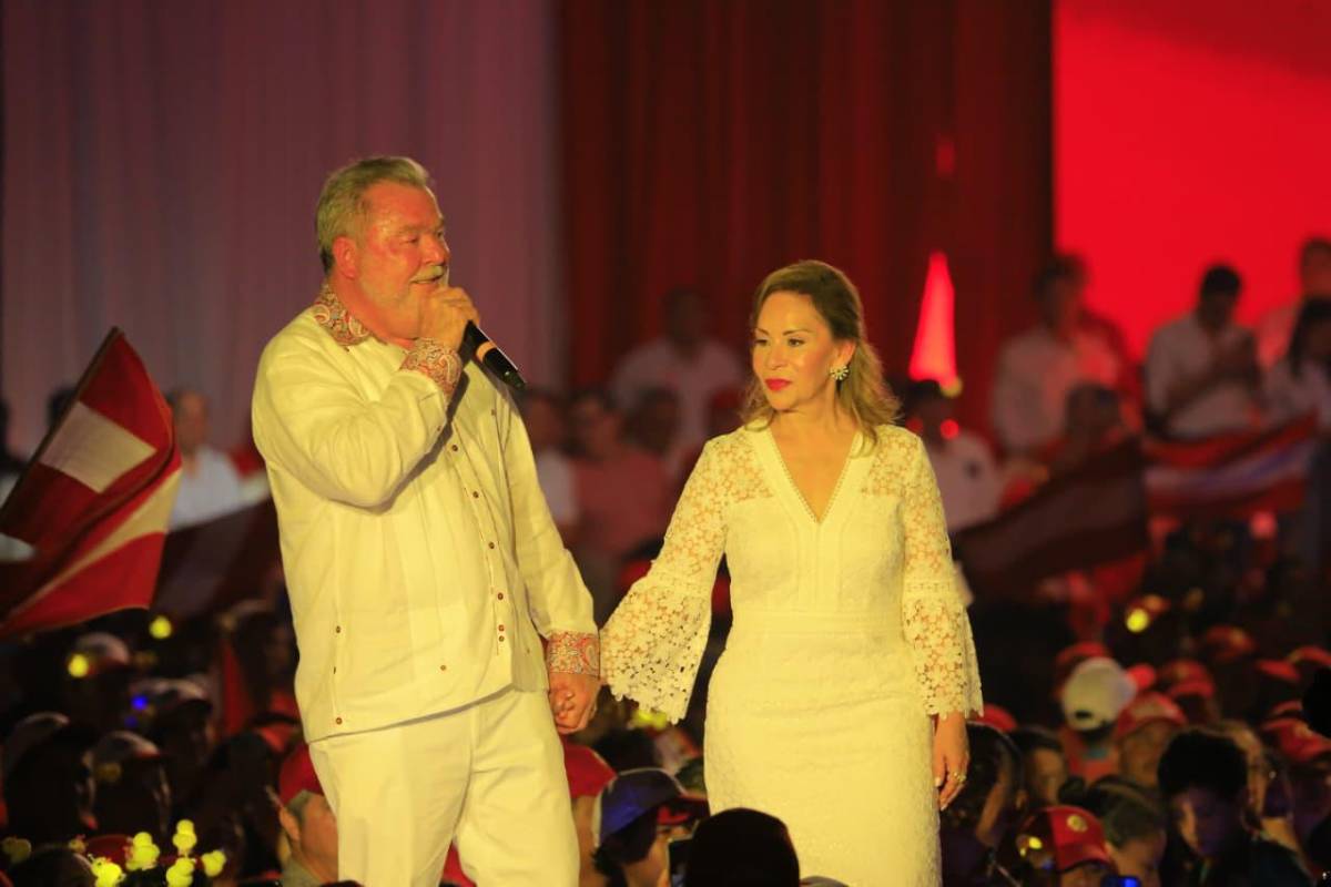 Fotos del cierre de campaña de Contreras y Nasralla en SPS