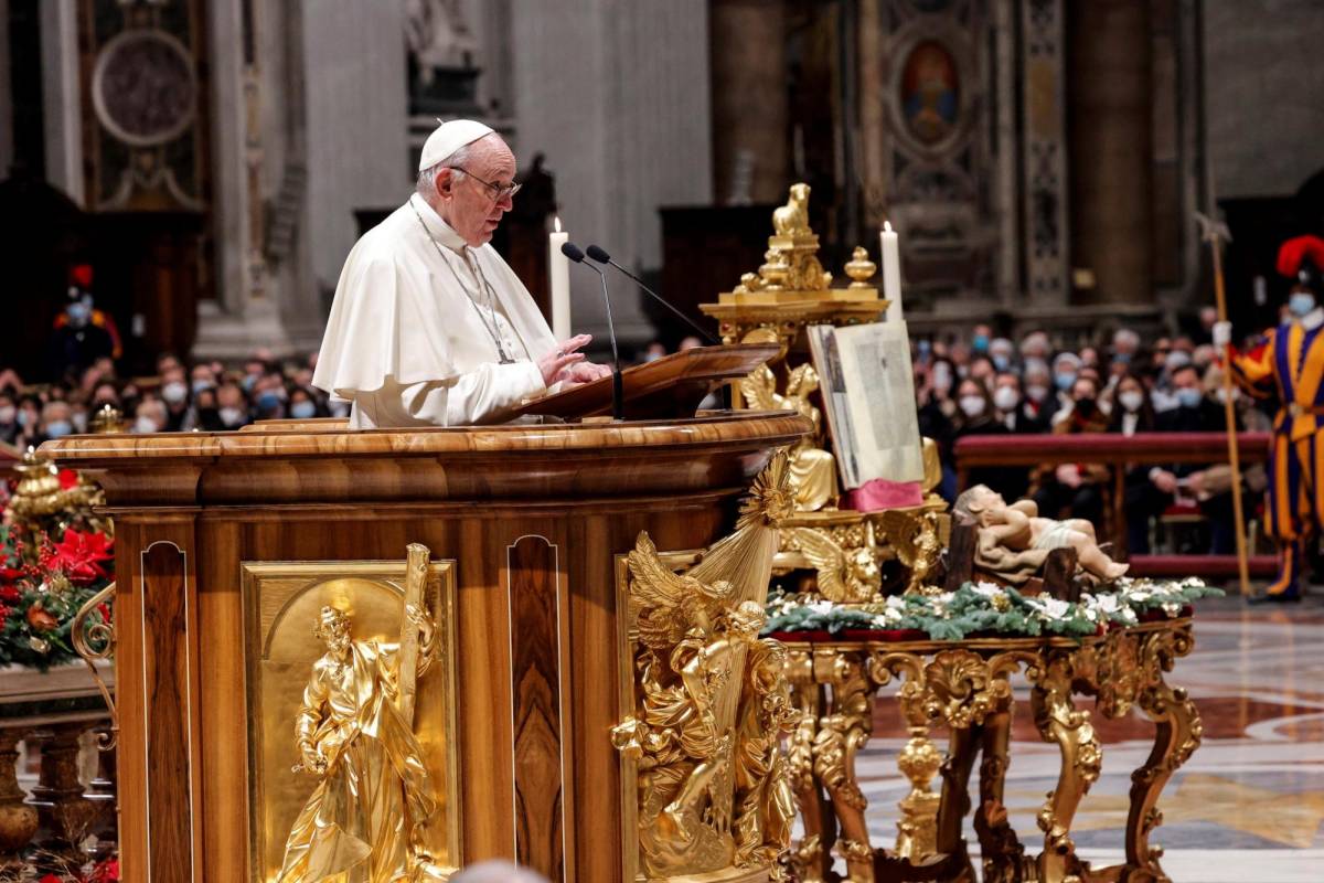 Papa Francisco celebra acción de gracias de fin de año
