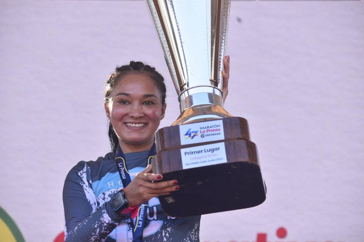 Maratón LA PRENSA: Yessica, la nutricionista que devolvió a Honduras el primer lugar