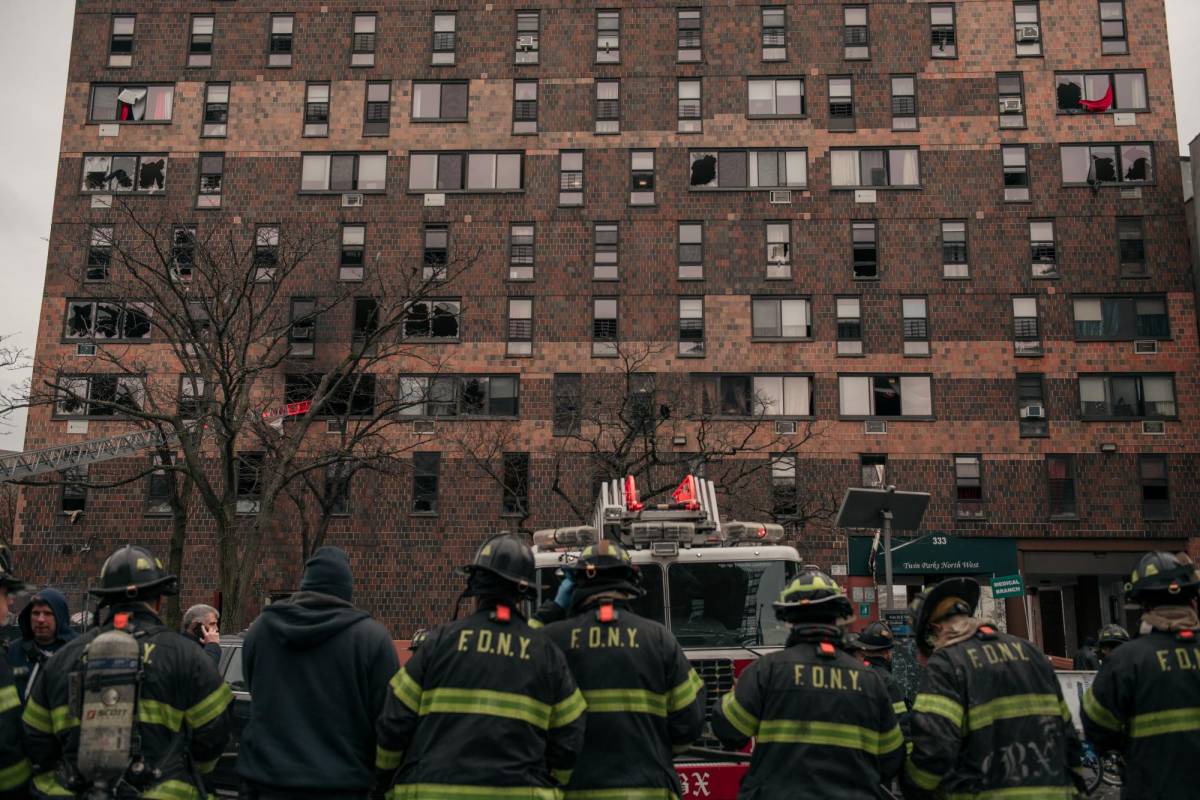 El mortal incendio de Nueva York fue causado por un calentador eléctrico