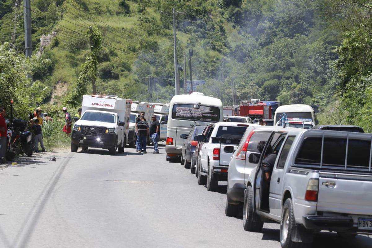 Fotos y lo que se sabe del accidente que dejó dos muertos en la colonia Lempira de SPS