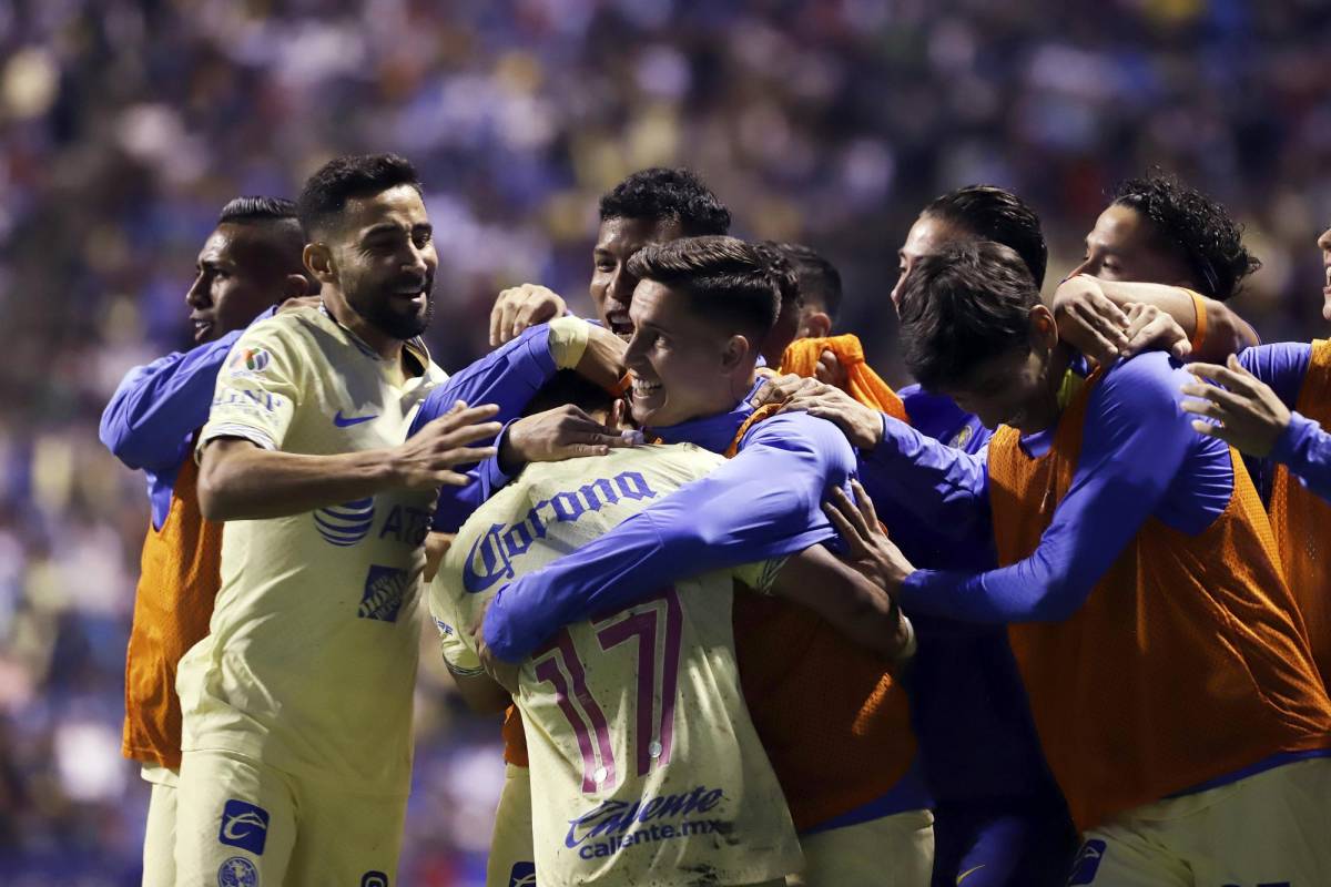 América destroza al Puebla con impresionante goleada y pone un pie en semifinales de la Liga MX