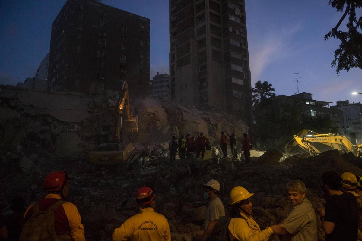 Bomberos, perros, drones y forenses: así ayuda la comunidad internacional a Venezuela