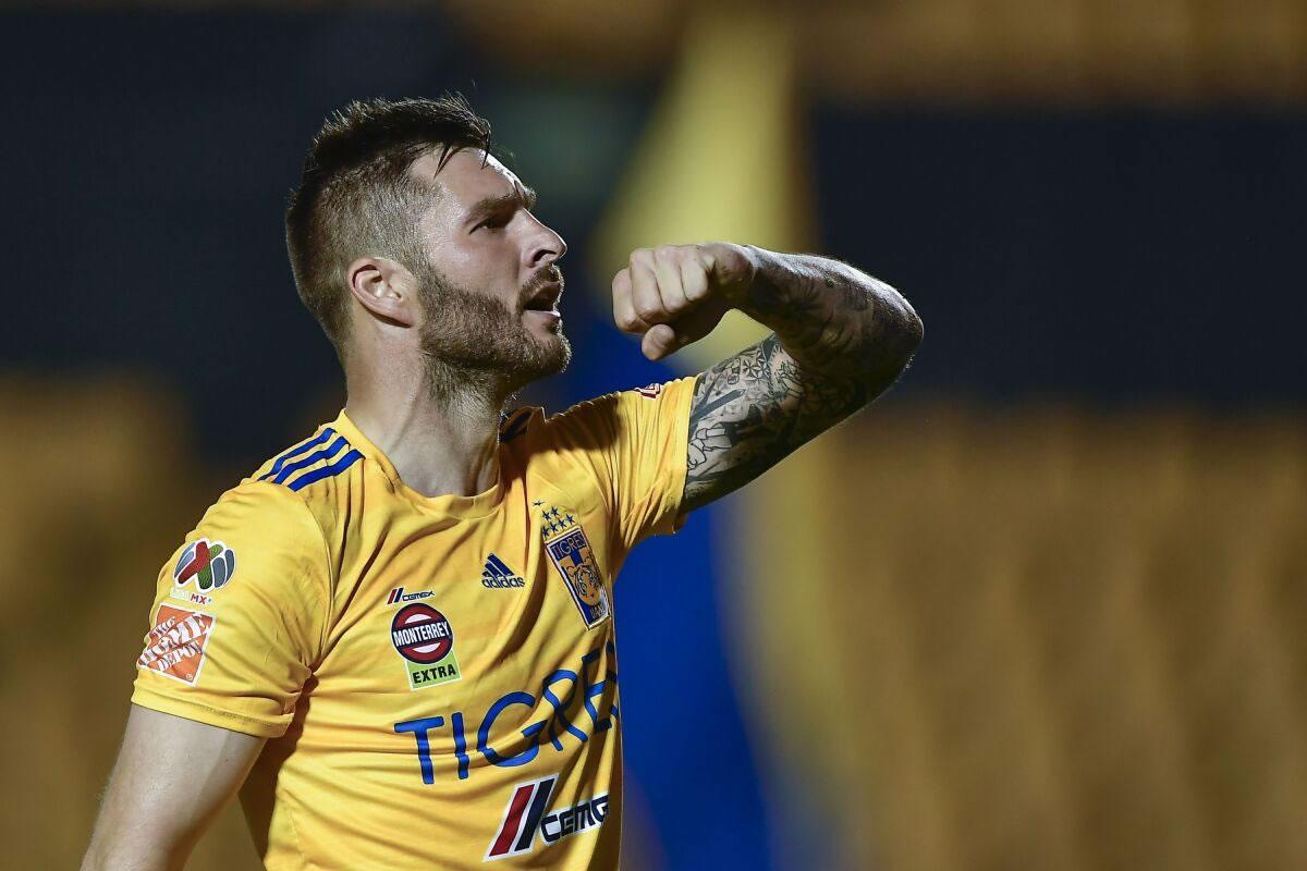 André-Pierre Gignac es desde 2019 el máximo goleador de los Tigres en México.