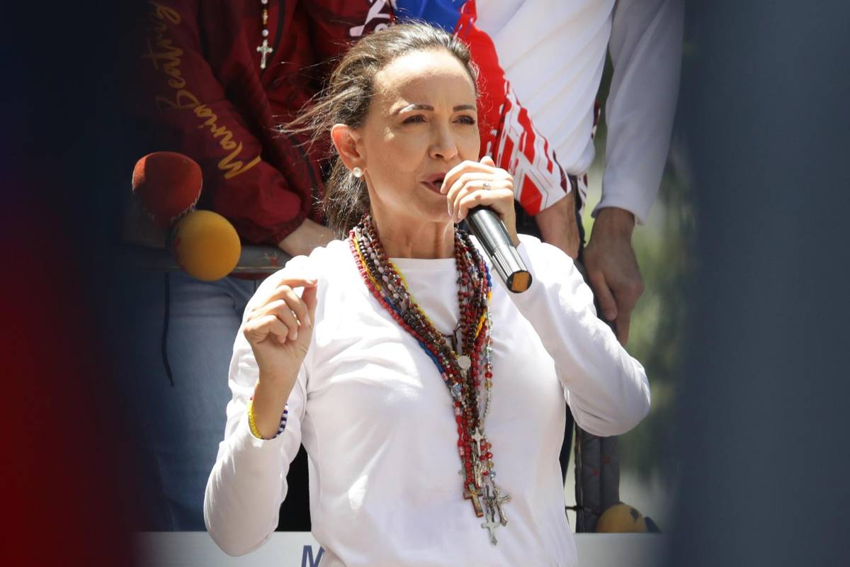 María Corina Machado dice que “el final del régimen del horror se acerca” en Venezuela