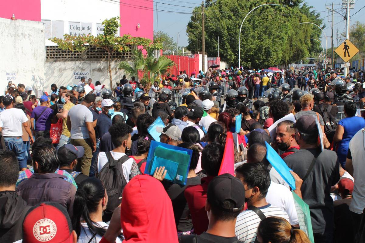 Nueva caravana de migrantes partirá este viernes de la mexicana Tapachula