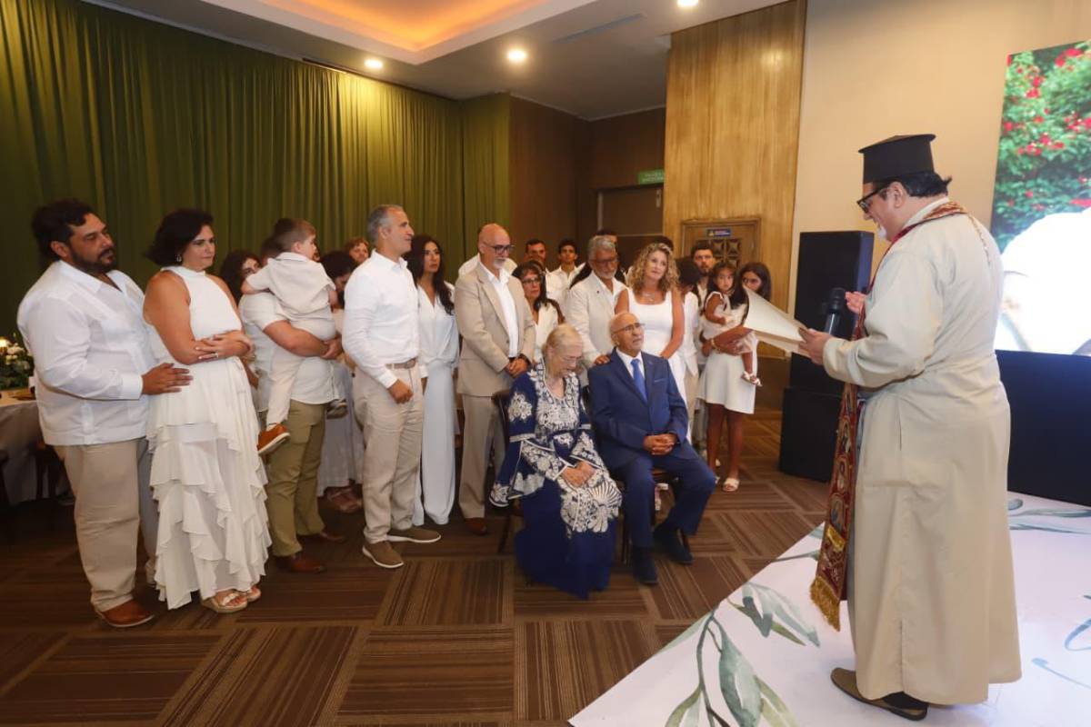 Fotos: Así se celebró el 60 aniversario de bodas de Fuad y Jo Faraj