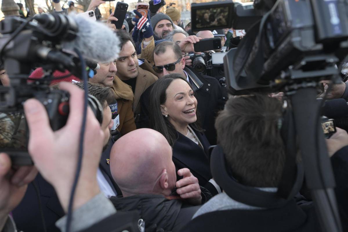 Así fue el encuentro entre María Corina Machado y Donald Trump