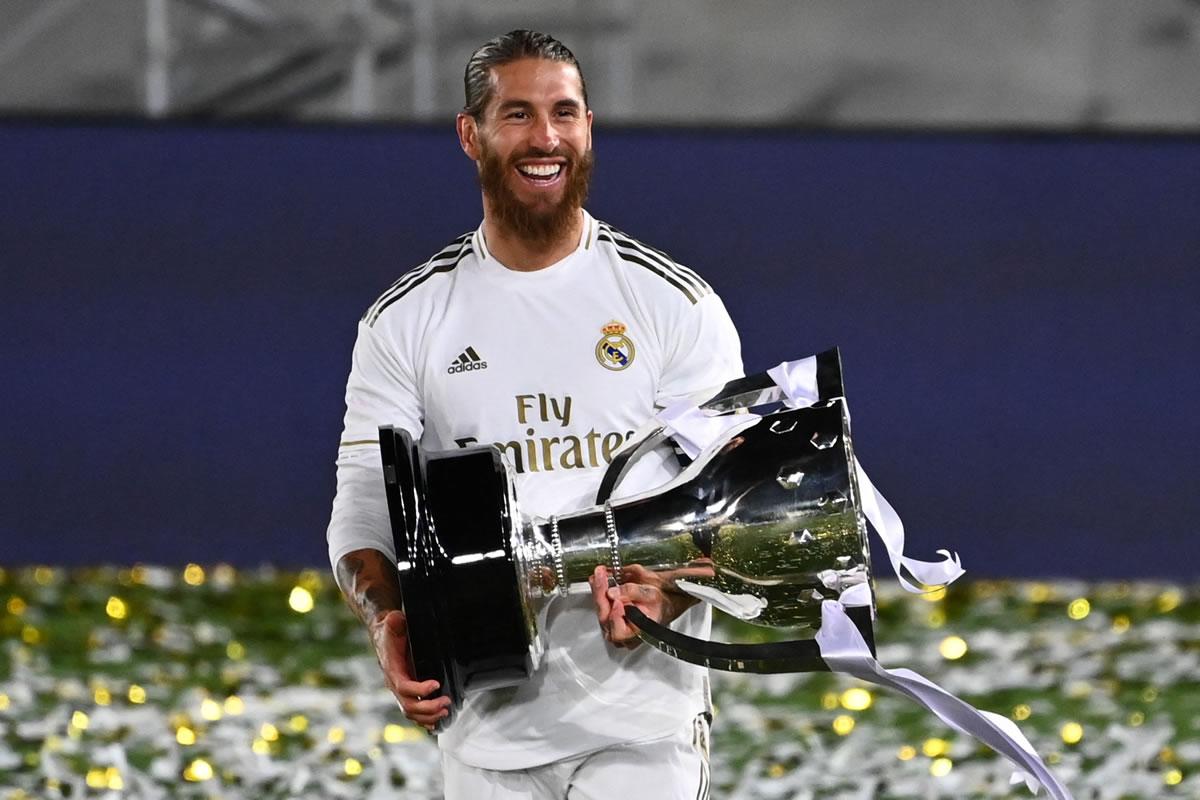 Sergio Ramos ganó 22 títulos con el Real Madrid.