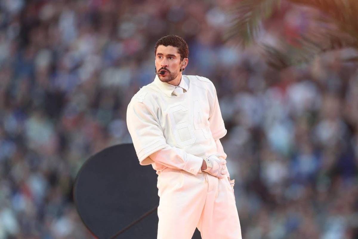 Así se vio el show de Bad Bunny en el medio tiempo del Super Bowl LX