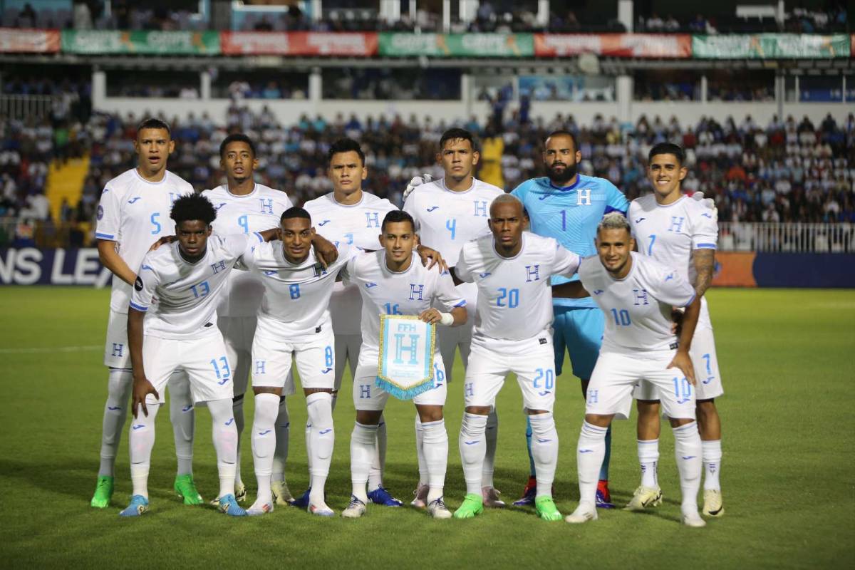 El 11 titular de Honduras ante Trinidad y Tobago.