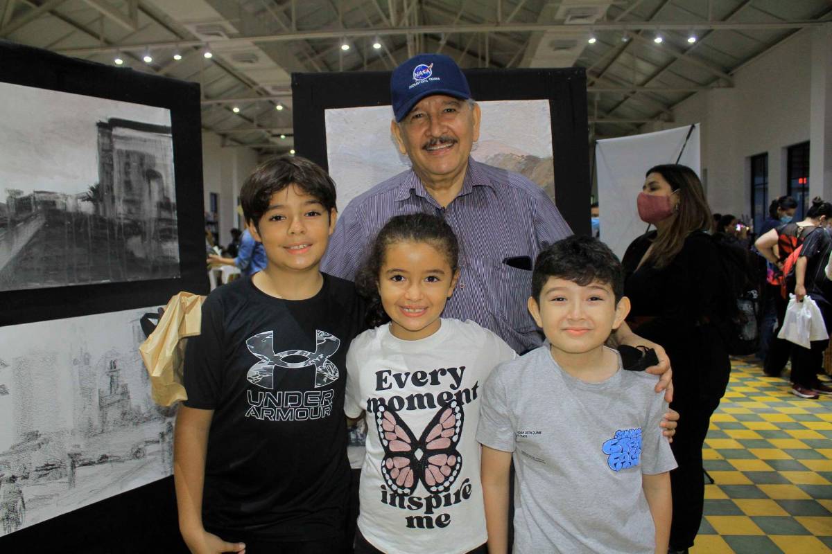 Un éxito total la Feria del libro en San Pedro Sula