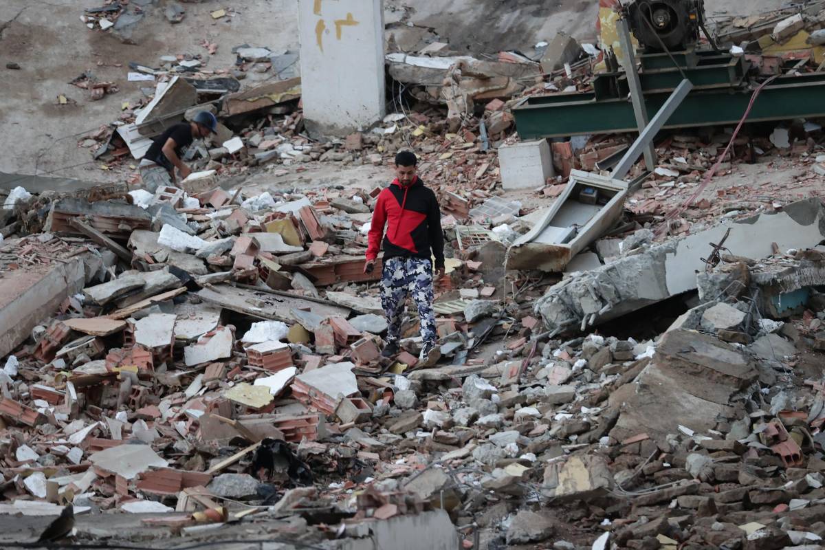 Las impactantes imágenes del doble terremoto en Venezuela