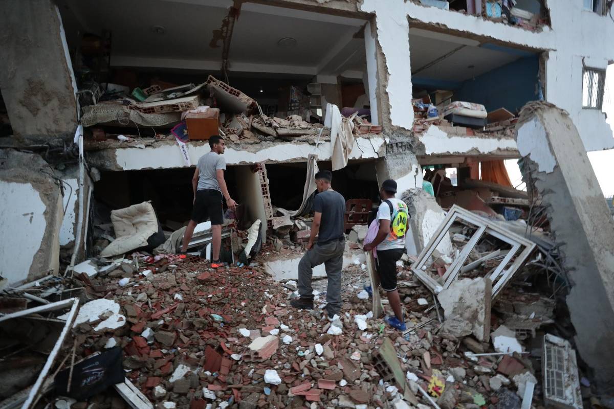 Las impactantes imágenes del doble terremoto en Venezuela