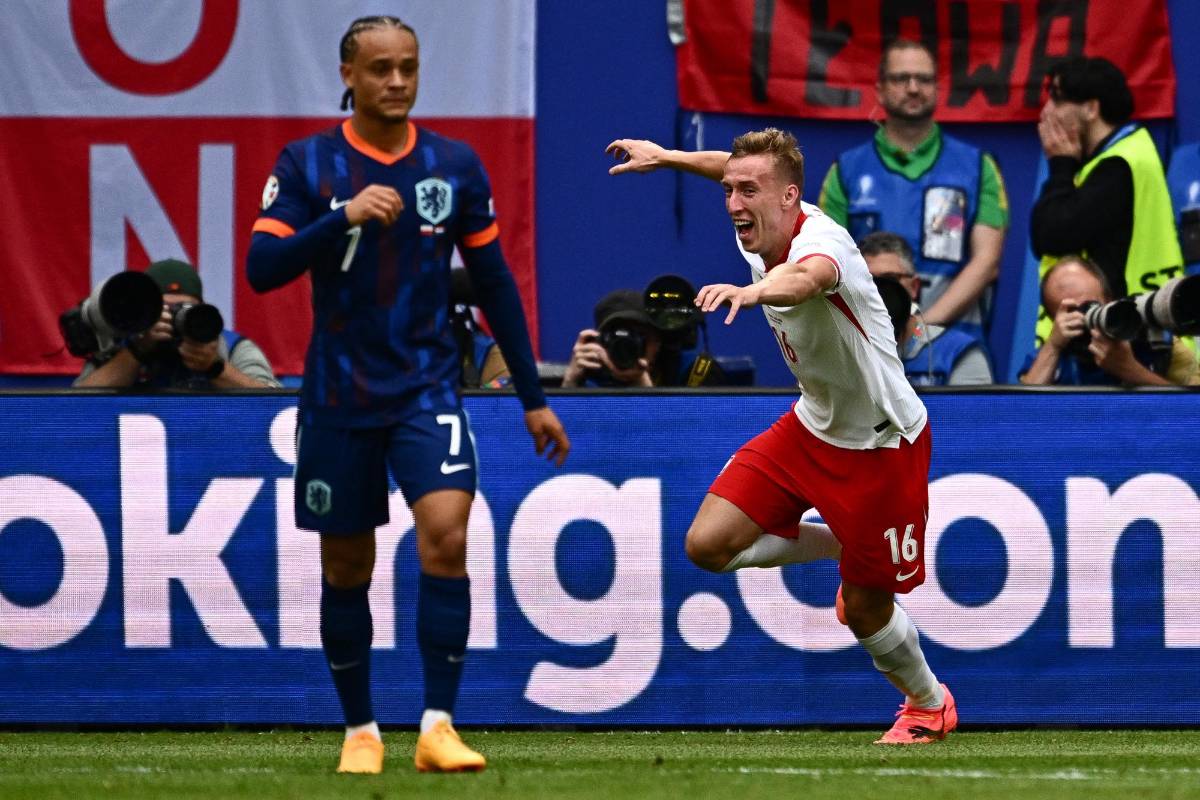 Buksa fue el anotador del gol de Polonia en su estreno en la Eurocopa 2024,