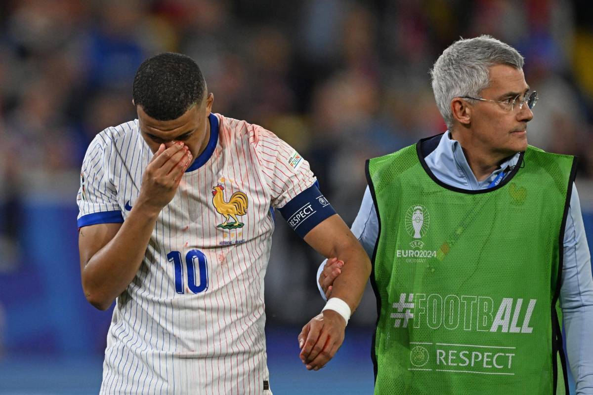 Mbappé enciende las alarmas en Francia; ¿se pierde la Eurocopa 2024?