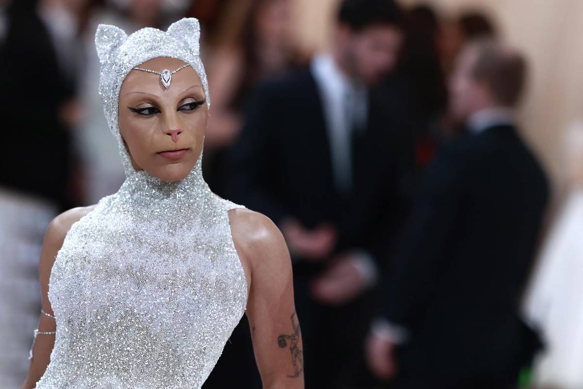Los maullidos de Doja Cat en la alfombra roja de la Met Gala