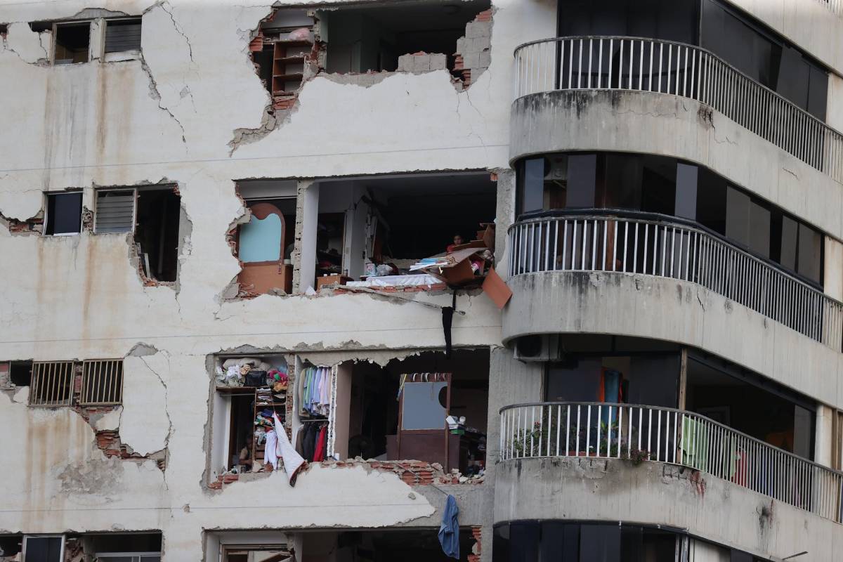 Las impactantes imágenes del doble terremoto en Venezuela