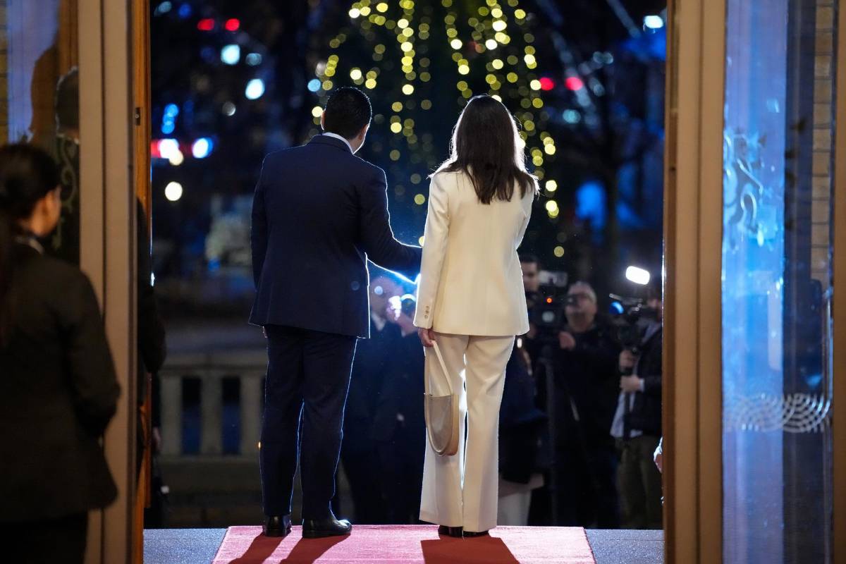 Las imágenes de la llegada de María Corina Machado a Noruega