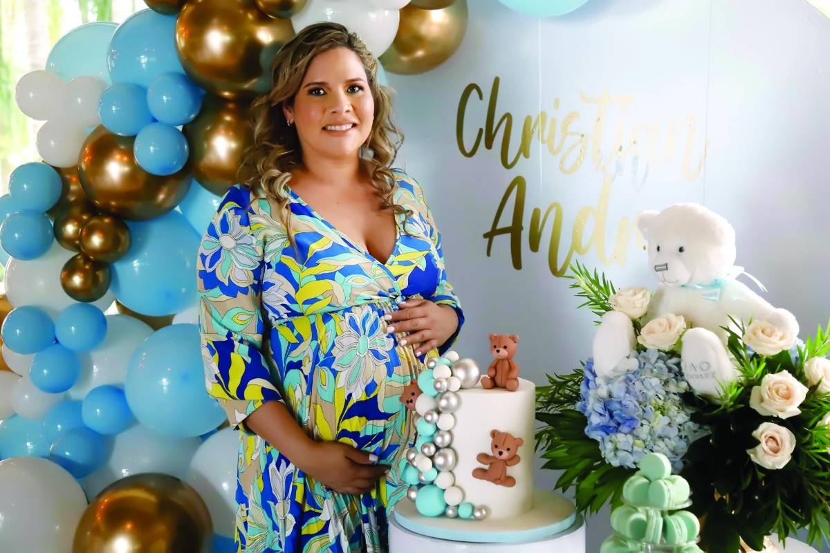 Alegría por el baby shower de Alejandra Grande