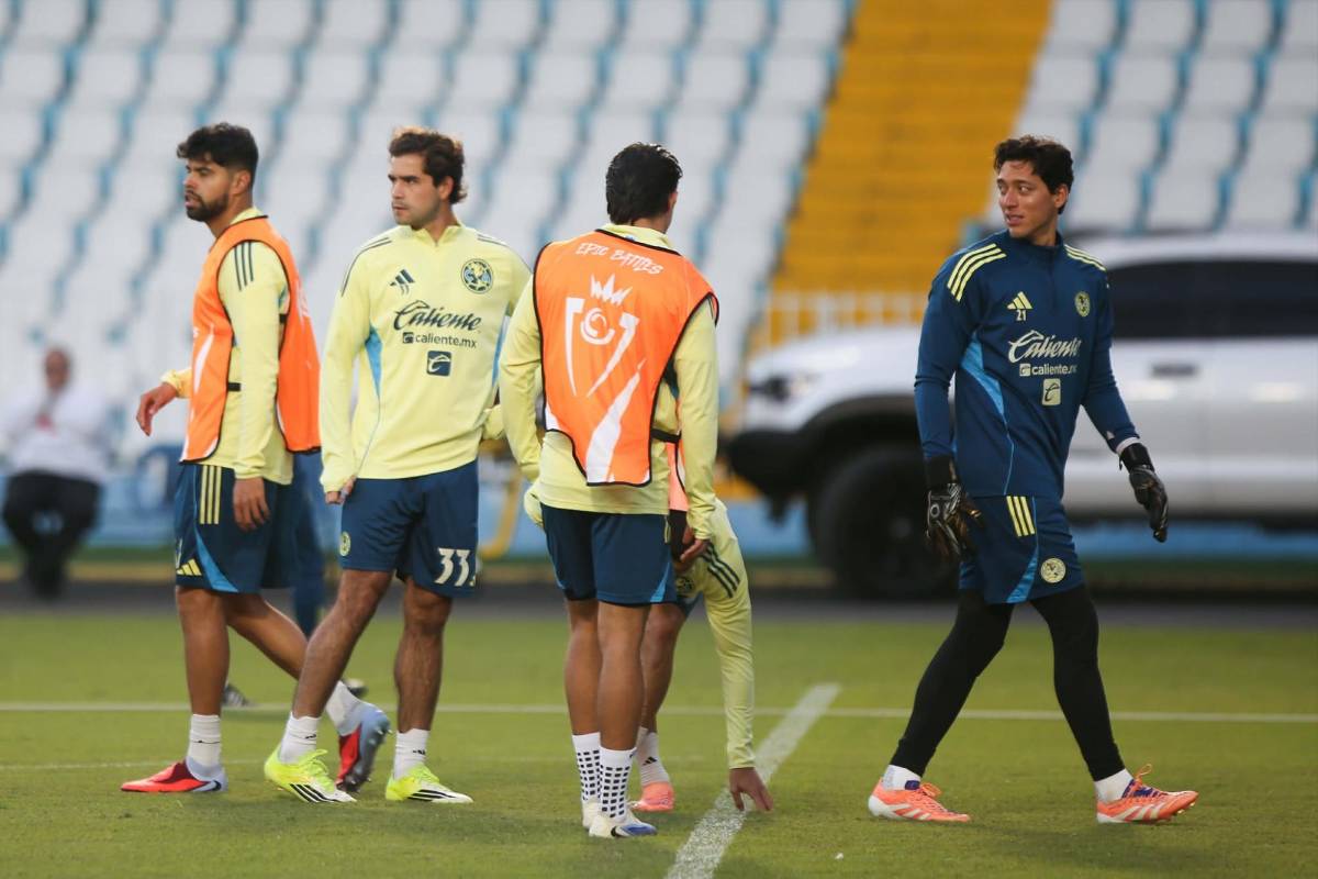 América entrenó en el Nacional: con exBarcelona y duda antes de jugar vs Olimpia