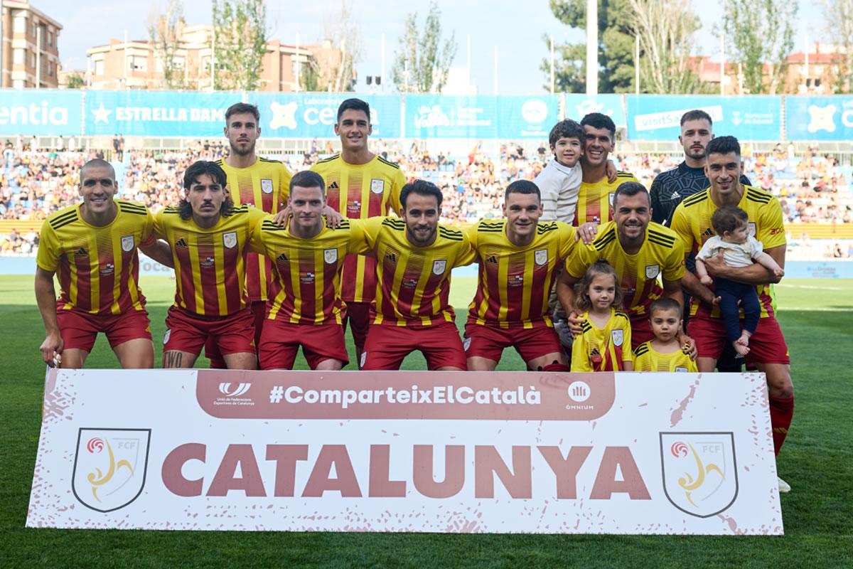 La Selección de Cataluña contó de titulares con jugadores como Oriol Romeu, del Barcelona, y Eric García, quien jugó en Girona y regresará al club culé.