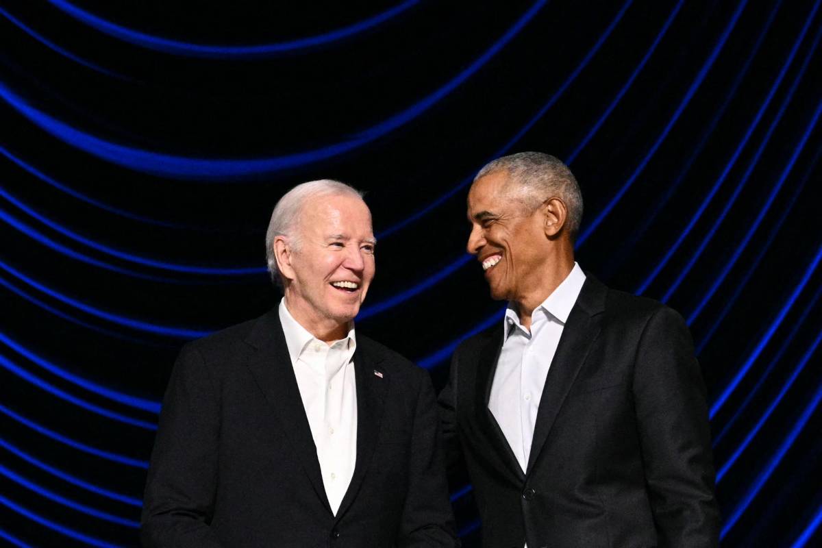 Biden y Obama unen fuerzas en millonaria recaudación de campaña en Los Ángeles