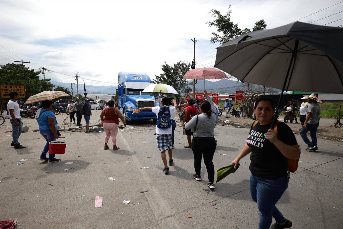 Temor en Choloma: cierran bancos y otros comercios ante posibles disturbios