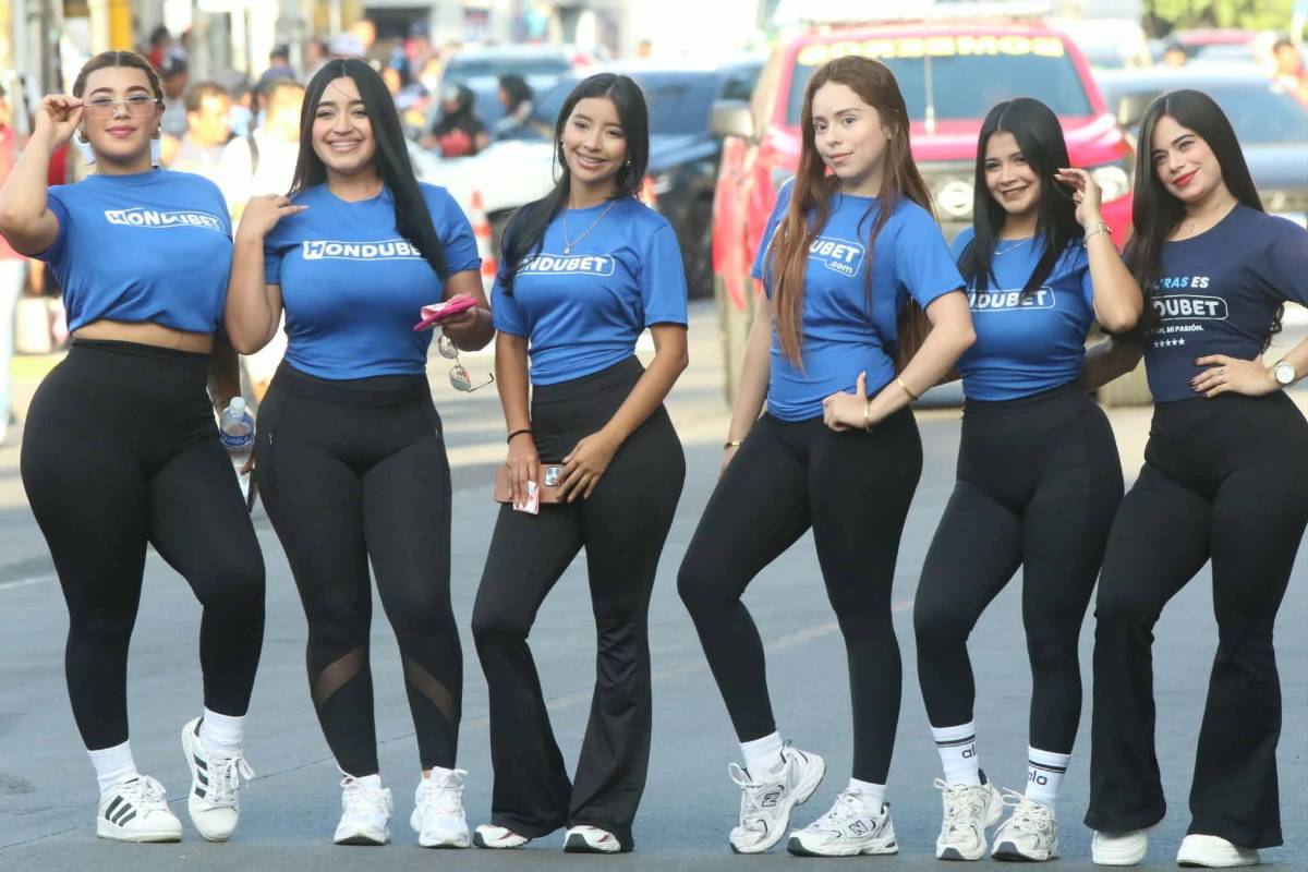 Las bellezas de Supercopa Honduras, aficionada viral del Olimpia y show de Ultra Fiel