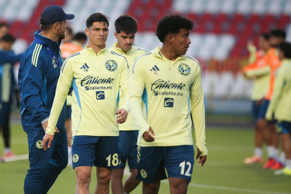 América entrenó en el Nacional: con exBarcelona y duda antes de jugar vs Olimpia
