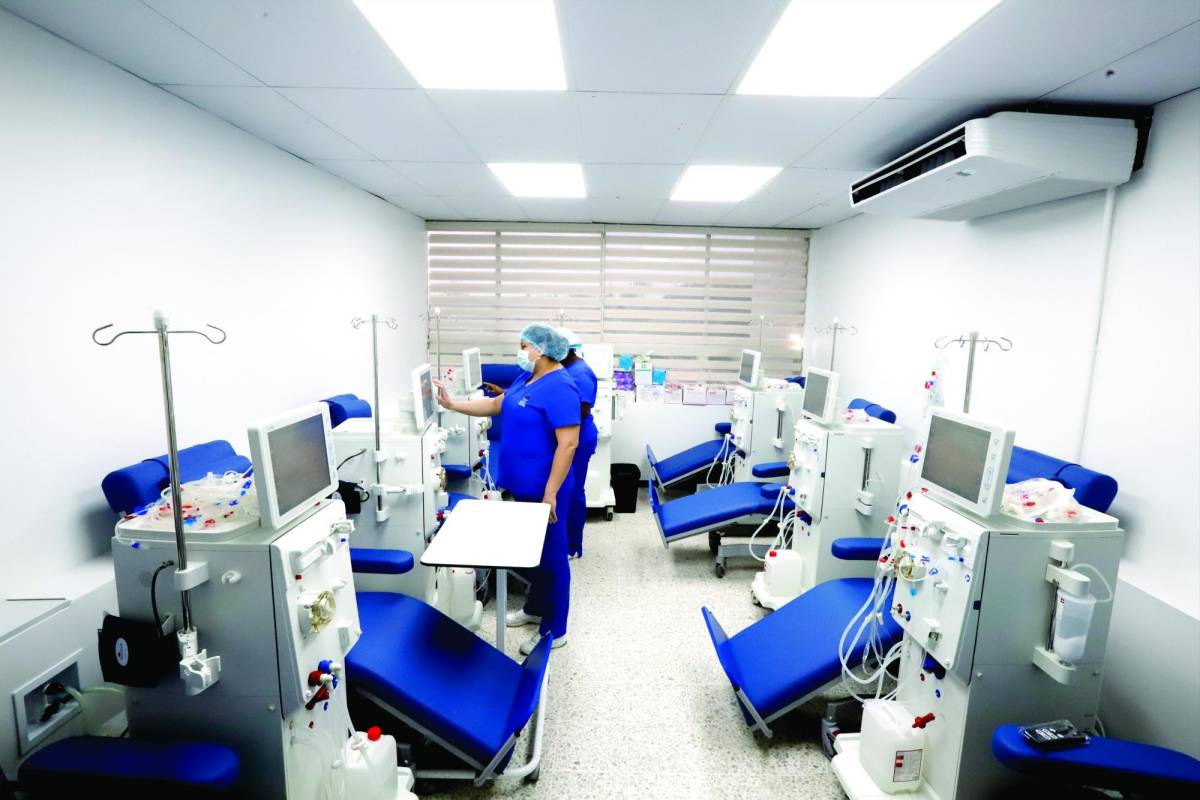 Sala de hemodiálisis de Nefrocentro inicia hoy operaciones en el Rivas