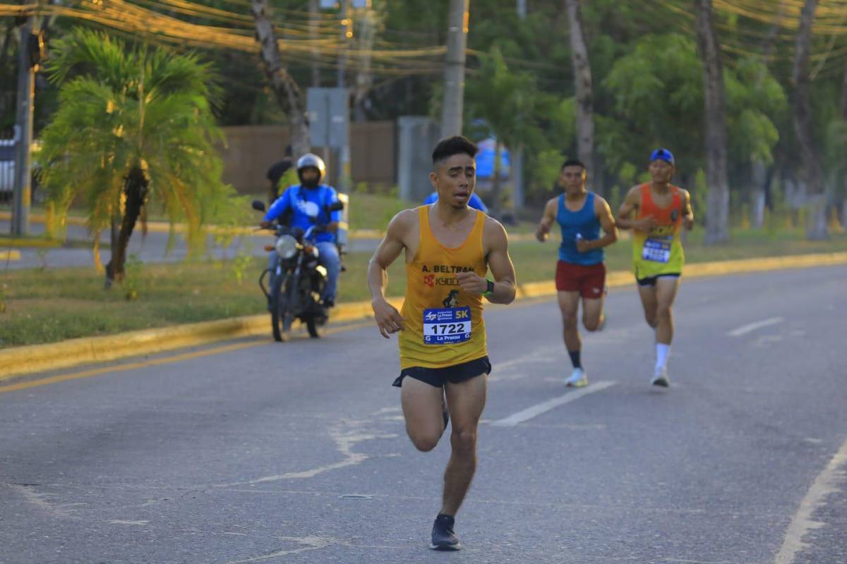 Maratón LA PRENSA: Vendedor de pan de Siguatepeque se impuso en los 5km