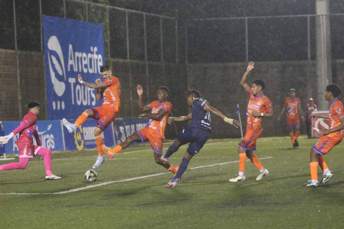 Motagua tuvo el 3-0 sobre el final del partido.