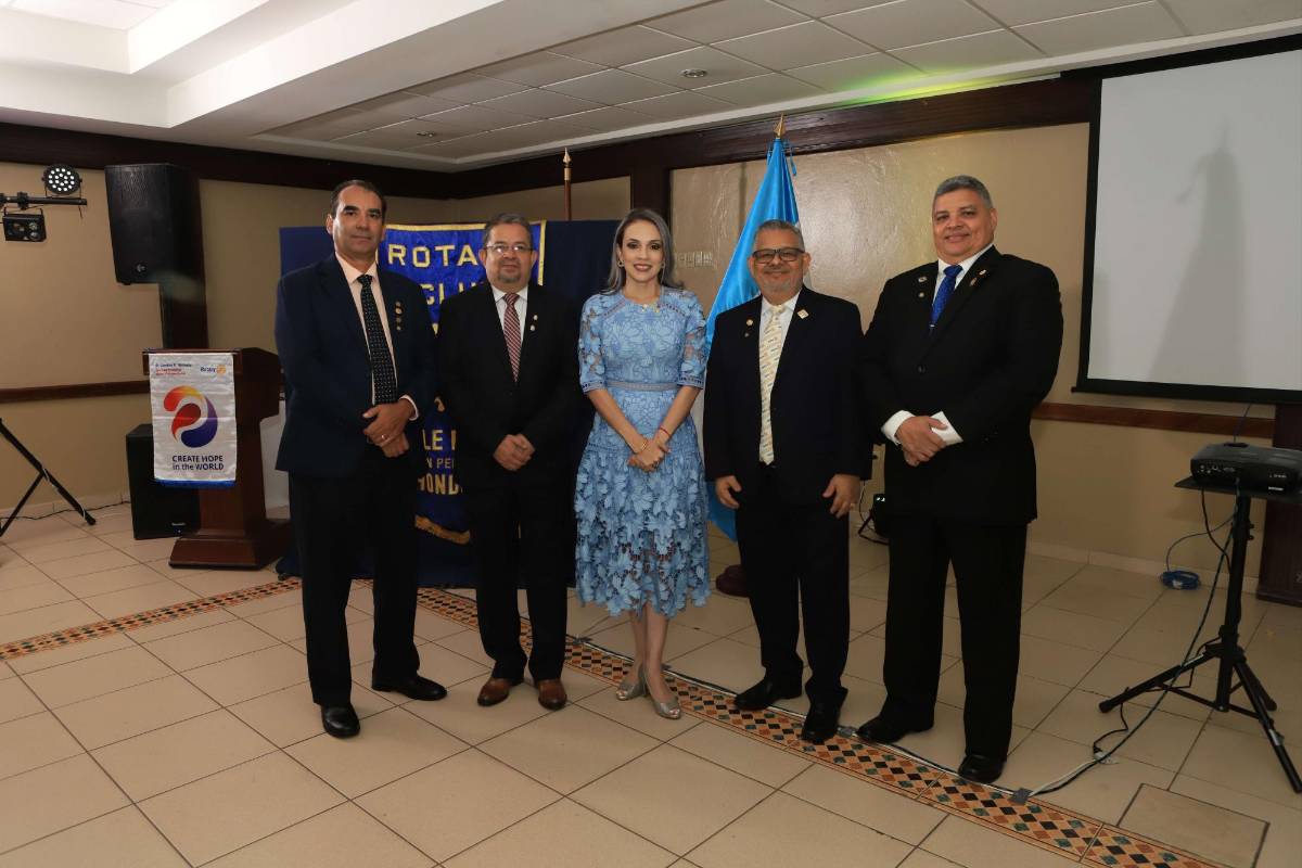 Club Rotario Valle de Sula realiza la juramentación de su nueva junta directiva