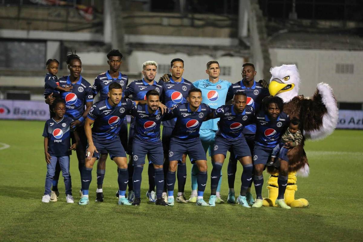 El 11 titular del Motagua que enfrentó al Vida por la jornada 9 del Clausura 2024.