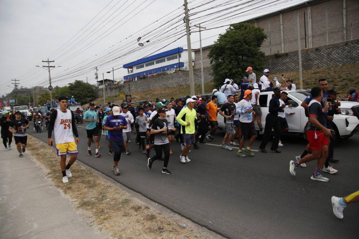El recorrido comenzó así y luego se fue ampliando.