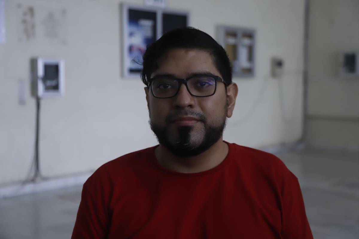 Fernando García, paciente con hemofilia.