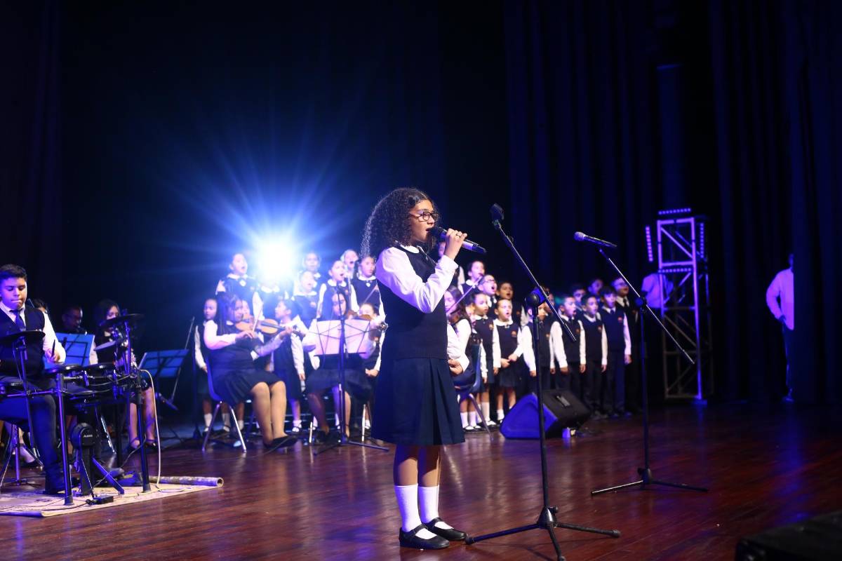 En el evento “Flashback Movie Memories” participaron alumnos de preescolar, primaria y secundaria.