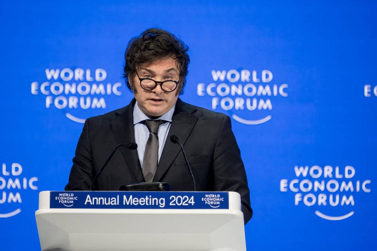 Milei denuncia en Davos que “Occidente está en peligro” por el socialismo