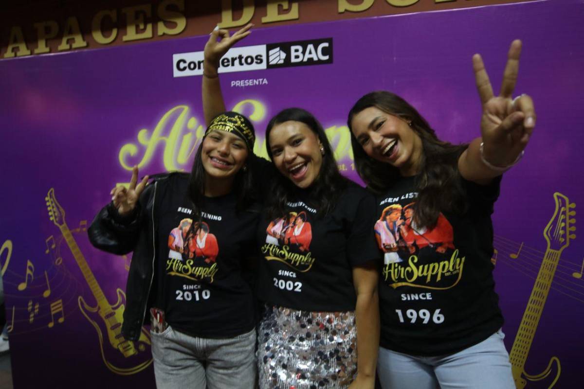 Air Supply festeja 50 años de clásicos y romance con sus fans hondureños
