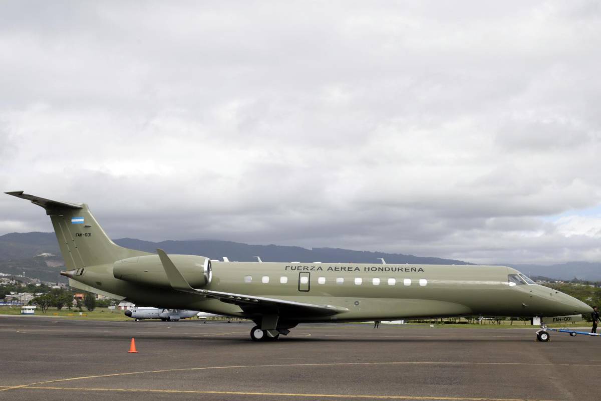Honduras vende avión presidencial por $5.1 millones; fue comprado en $14.8 millones en 2014