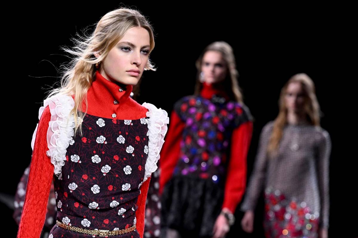 Chanel y su floral presentación en la Semana de la Moda