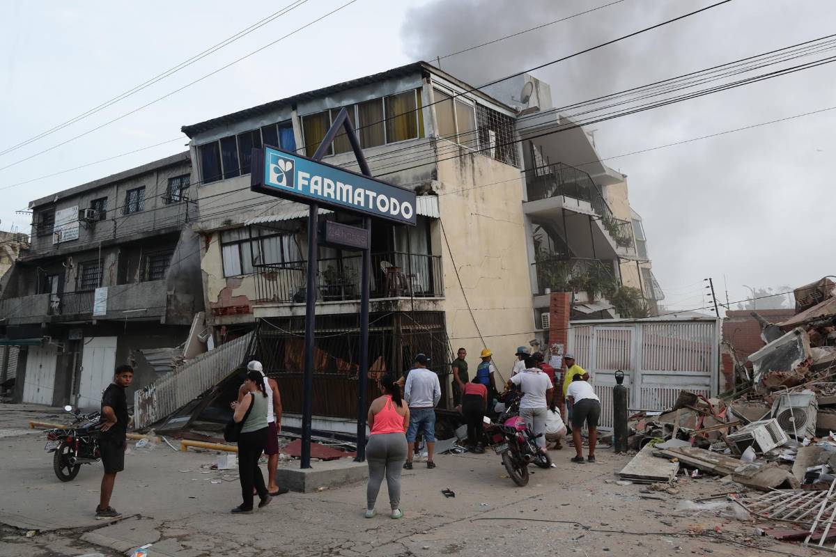 Las impactantes imágenes del doble terremoto en Venezuela