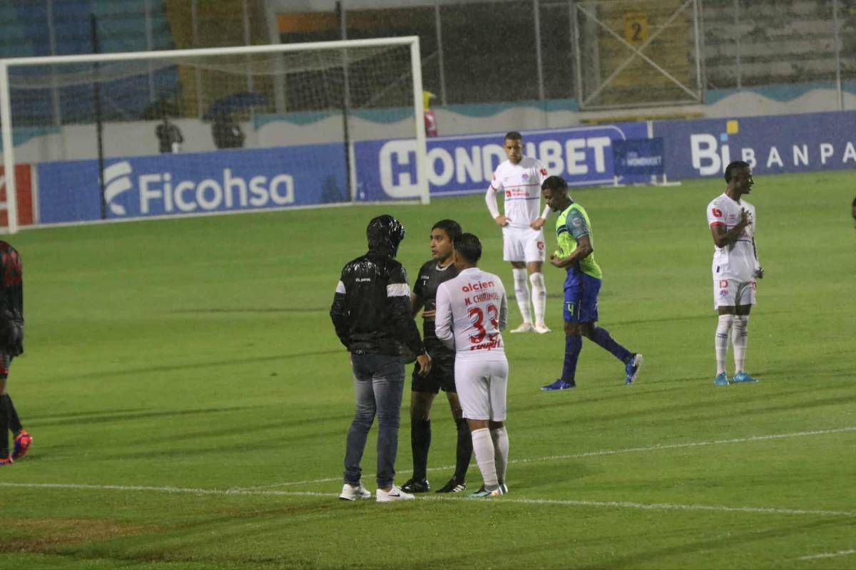 Menjívar festejó a lo CR7, héroe y la molestia de Tilguath en el Olimpia-Olancho