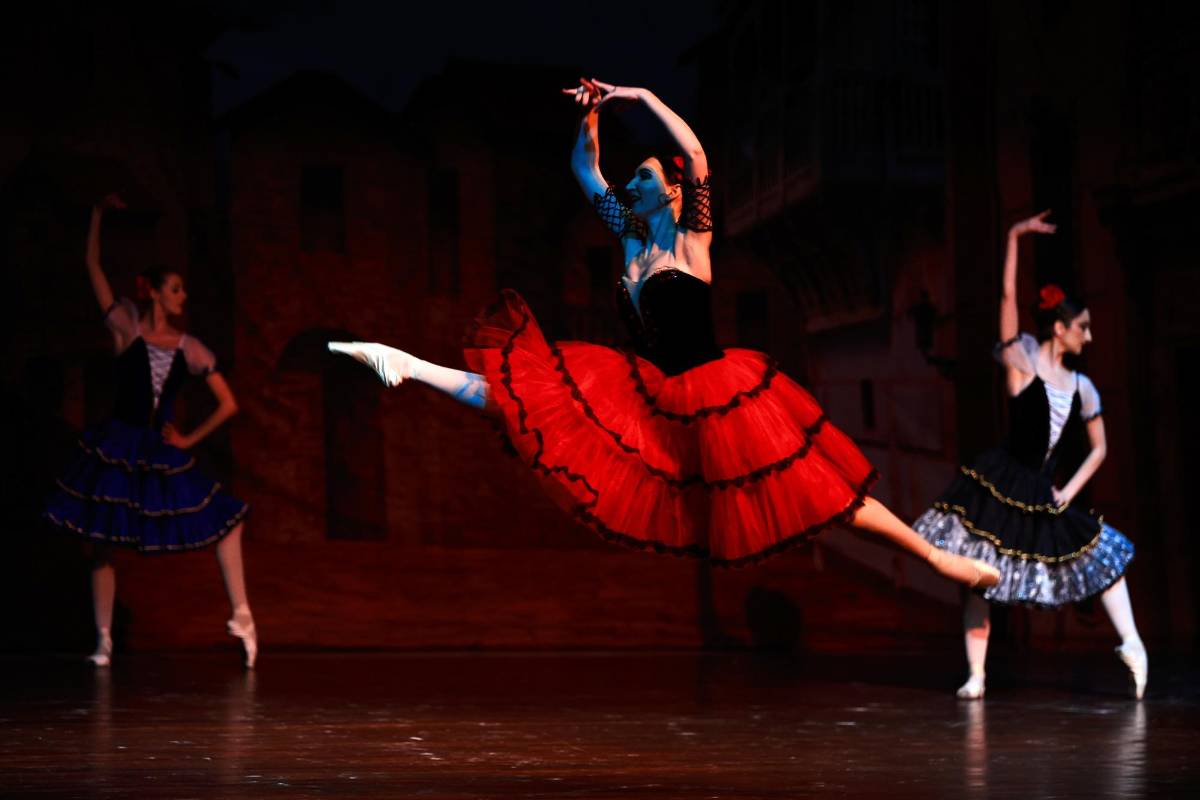 Maravilloso show protagonizado por el Ballet Clásico de San Petersburgo