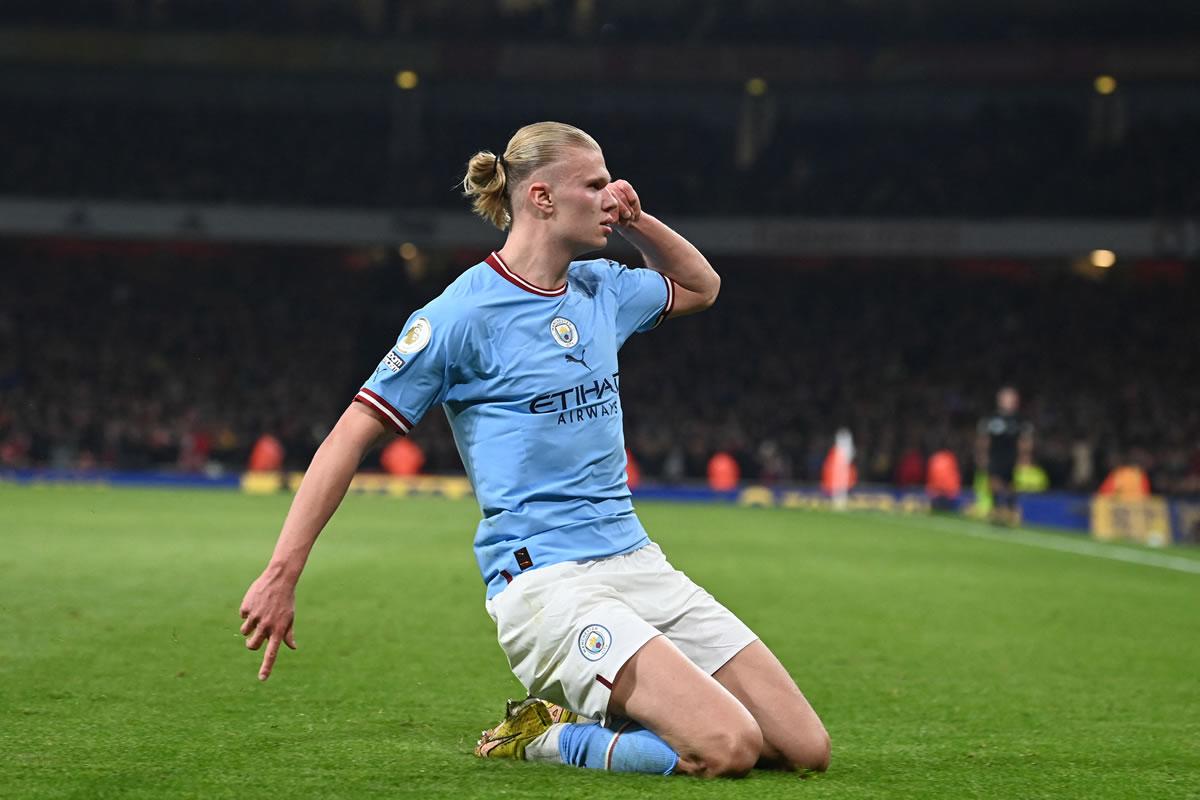 Y Erling Haaland selló la victoria del Manchester City.