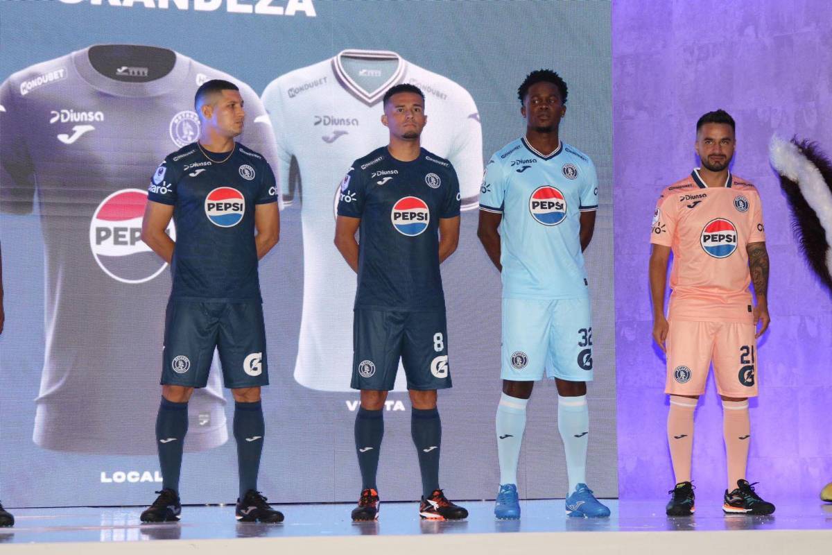 Estas son las tres pieles de Motagua para el torneo Apertura 2024.